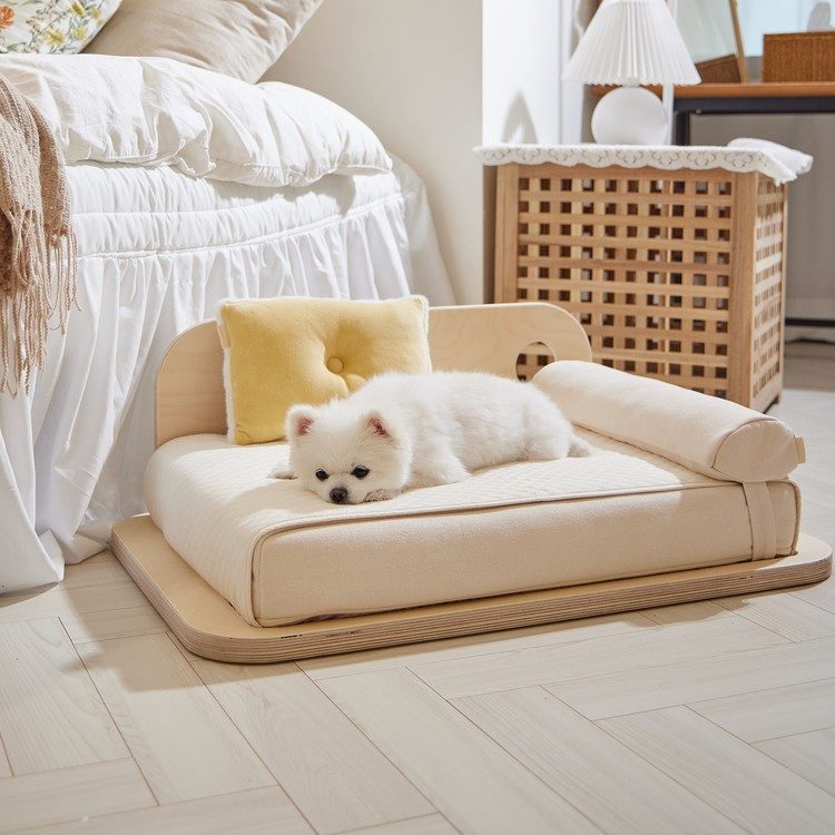 View larger mooayou Wood Frame Bed Set