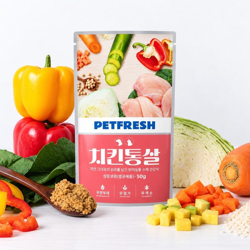 PETFRESH Deundeunhankki Fresh Meal – Chicken
