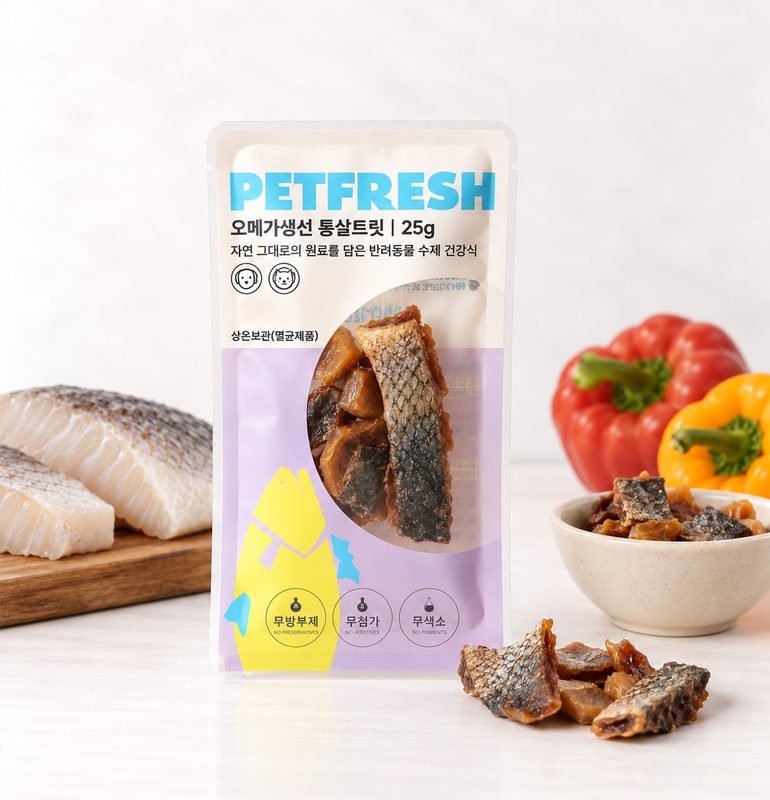View larger PETFRESH Omega Fish Fillet Treats